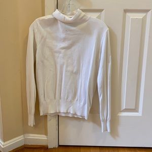 White Turtleneck Sweater